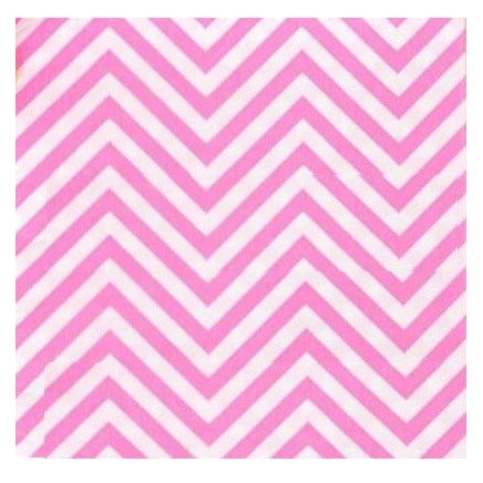 Pink Chevron Paper Napkins - Pack of 10 ALL PARTY SUPPLIES Pretty UR Party