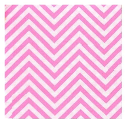 Pink Chevron Paper Napkins - Pack of 10 ALL PARTY SUPPLIES Pretty UR Party