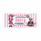 Personalized Girly Pirate Theme Banner 30in ALL PARTY SUPPLIES Pretty UR Party Default Title