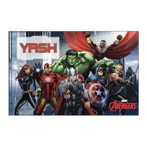 Avengers personalized Placemats PERSONALISED Pretty UR Party