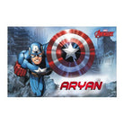 Captain America personalized Placemats PERSONALISED Pretty UR Party