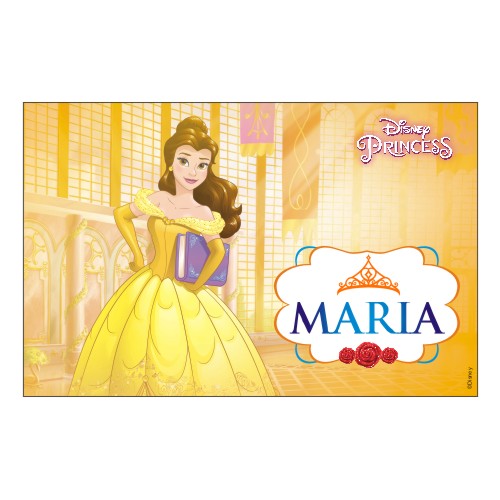 Belle personalized Placemats PERSONALISED Pretty UR Party