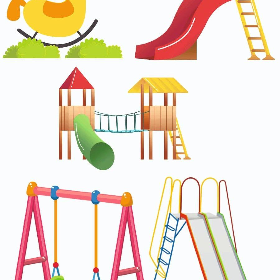 Playground Theme Cutouts THEME PARTIES Pretty UR Party