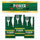 Poker Napkin Rings ALL PARTY SUPPLIES Pretty UR Party Default Title
