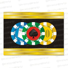 Poker Table Mats ALL PARTY SUPPLIES Pretty UR Party Default Title