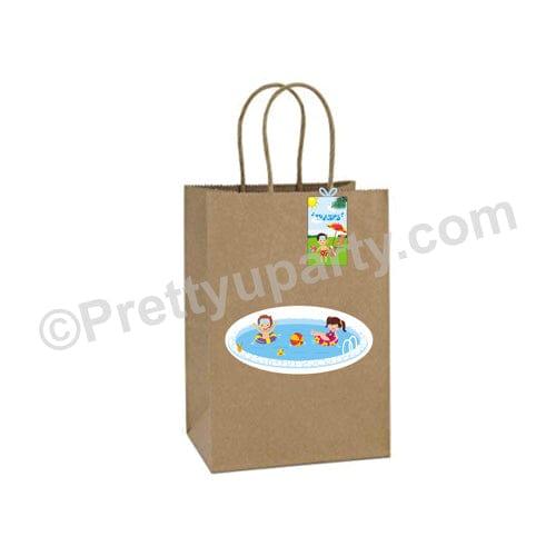 Pool Party Gift Bags - Pack of 10 ACCESSORIES Pretty UR Party
