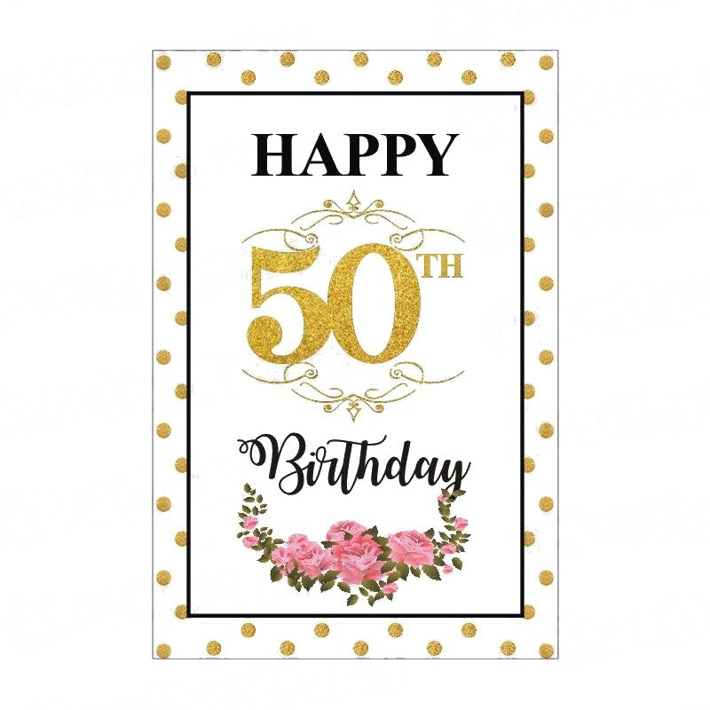 50th Birthday Poster 01
