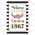 50th Birthday Poster 02 THEME PARTIES Pretty UR Party 30th Birthday