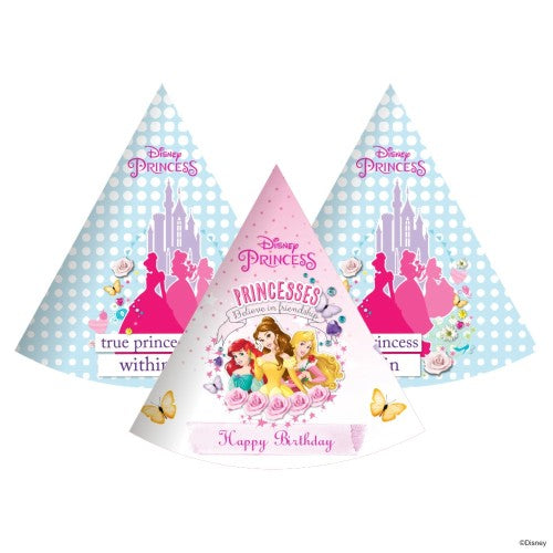 Disney Princess Caps - Pack of 10 THEME PARTIES Pretty UR Party Default Title