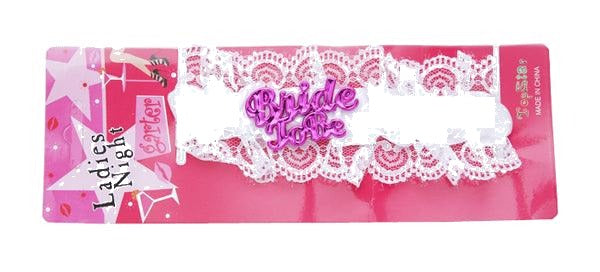 Bride To Be Garter White — image 2