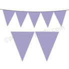 Purple Plain Bunting BABY SHOWER Pretty UR Party Default Title