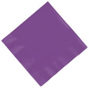 Purple Paper Napkins - pack of 20 TABLEWARE Pretty UR Party