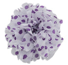 Purple Polka Dot Tissue Paper Pom Poms 14" DECORATIONS Pretty UR Party
