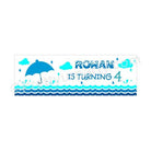 Personalized Monsoon Theme Banner 30in ALL PARTY SUPPLIES Pretty UR Party Default Title