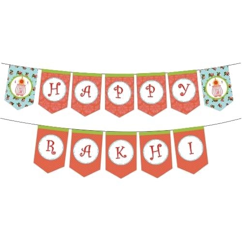 Vintage Rakhi Theme Bunting