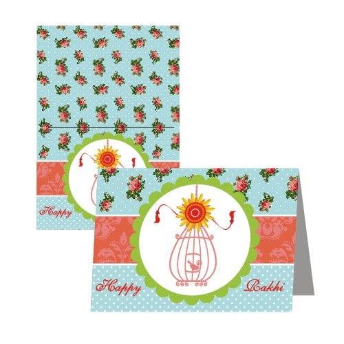 Vintage Rakhi Greeting Cards 01 ALL PARTY SUPPLIES Pretty UR Party