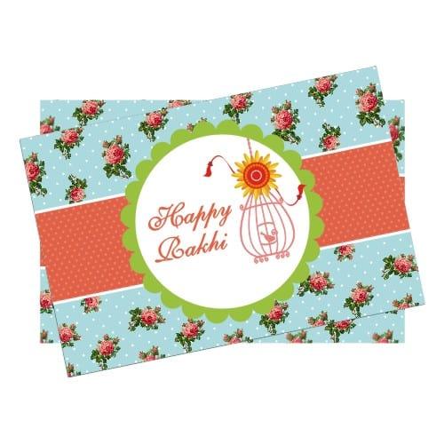 Vintage Rakhi Theme Table Mats ALL PARTY SUPPLIES Pretty UR Party Default Title