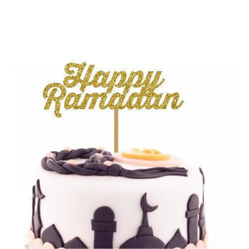 Happy Ramadan Cake Topper HANDCRAFTED Pretty UR Party