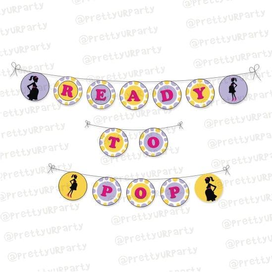 Ready to POP Bunting ALL PARTY SUPPLIES Pretty UR Party Default Title