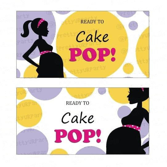 Ready to POP Food Labels / Buffet Table Cards