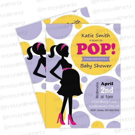 Ready to POP Invitations BABY SHOWER Pretty UR Party Default Title