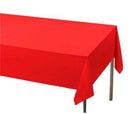 Red Plastic Table Cover Disposable THEME PARTIES Pretty UR Party