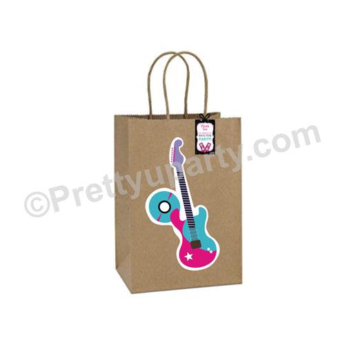 Girly Rockstar Gift Bags - Pack of 10 ACCESSORIES Pretty UR Party