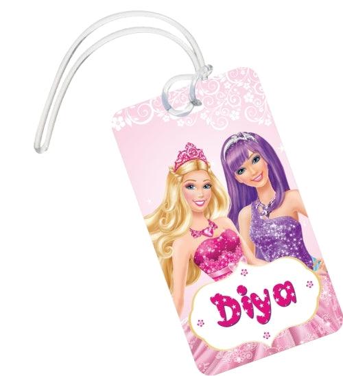 Barbie Rockstar Theme Luggage Tag PERSONALISED Pretty UR Party
