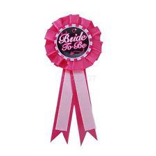 Bride to be Rosette Badge ALL PARTY SUPPLIES Pretty UR Party