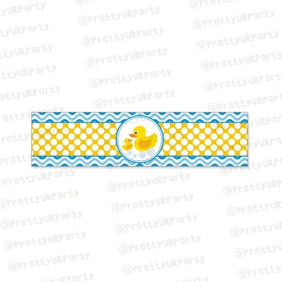 Rubber Ducky Wrist Bands - Pack of 10 BABY SHOWER Pretty UR Party Default Title