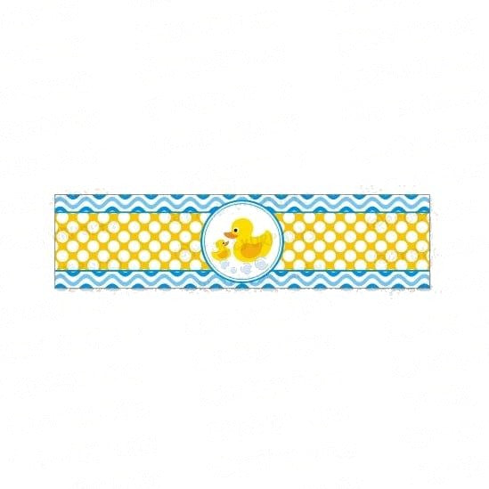 Rubber Ducky Wrist Bands - Pack of 10