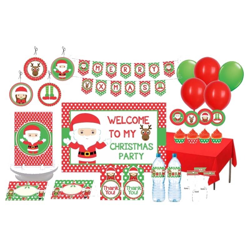 Santa's Friends Theme Package
