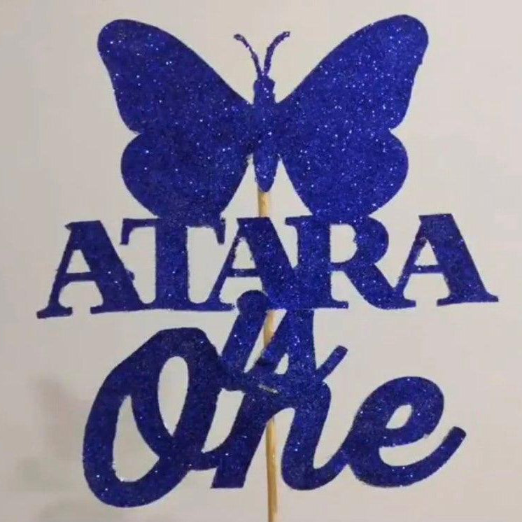 Butterfly Cake Topper HANDCRAFTED Pretty UR Party