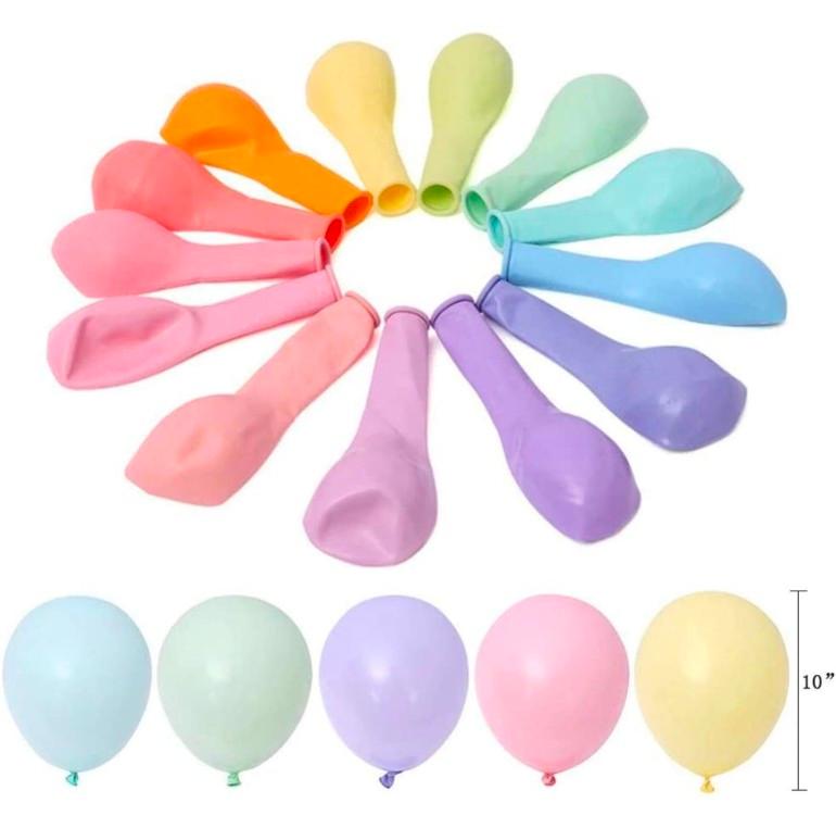 Pastel Balloons - Assorted Colour - Pack of 25 ALL PARTY SUPPLIES Pretty UR Party