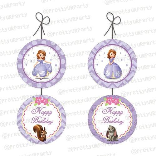 Sofia the first inspired Danglers Pretty UR Party