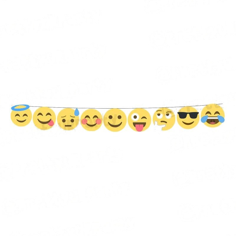 Emoji Smiley Bunting