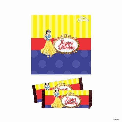 Snow White Theme Chocolate Wrappers THEME PARTIES Pretty UR Party Default Title