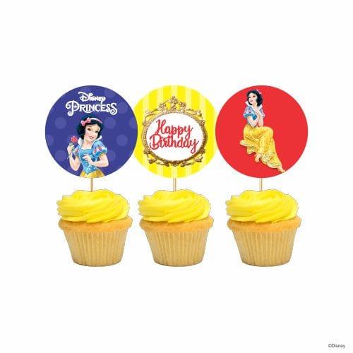 Snow White Theme Cupcake Toppers THEME PARTIES Pretty UR Party