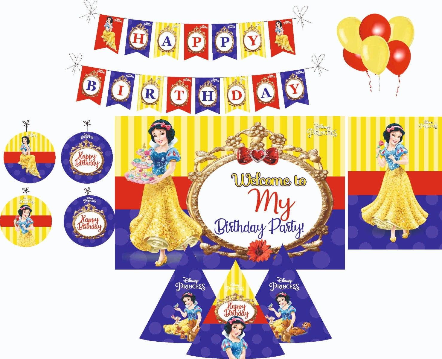 Snow White Decorations Package - 70 pieces Combo BIRTHDAYS Pretty UR Party Default Title