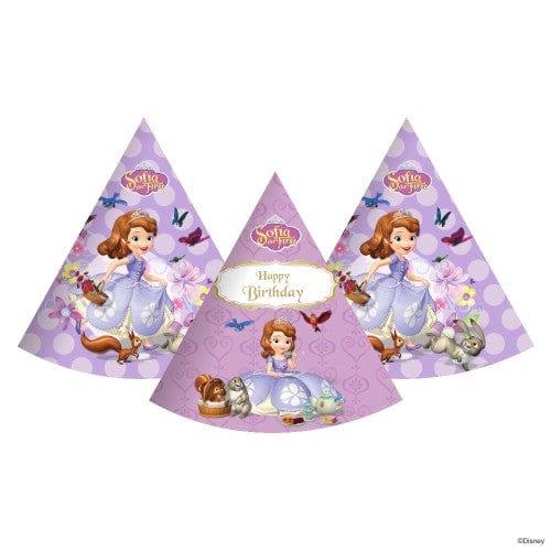 Sofia the first Enchanted Garden Party Caps - Pack of 10 THEME PARTIES Pretty UR Party Default Title