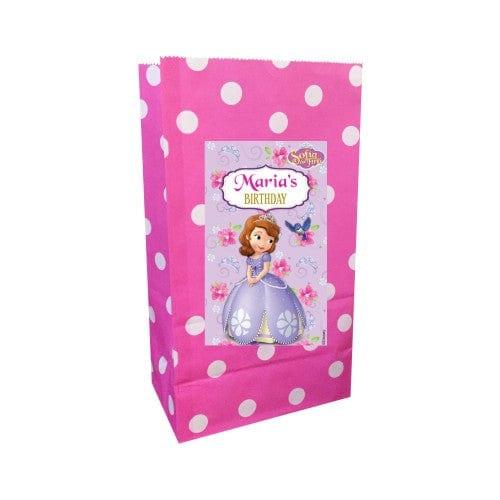 Sofia the first Enchanted Garden Party Popcorn Bag - Pack of 10 ACCESSORIES Pretty UR Party With Name