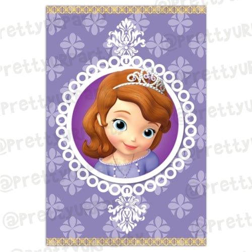 Sofia the first Inspired Poster 02 Pretty UR Party