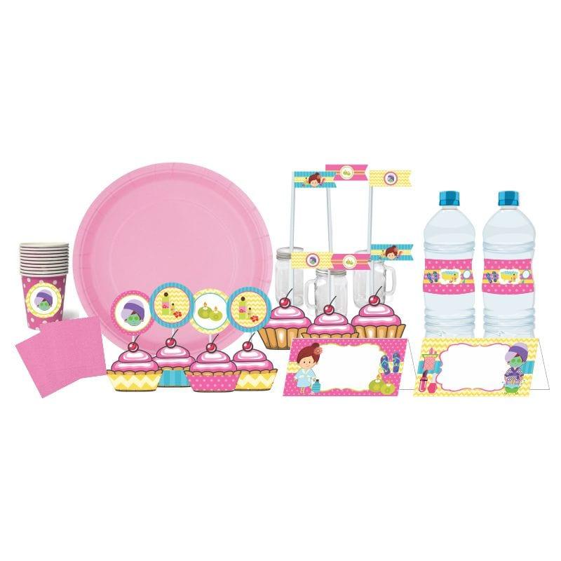 Spa Tableware Package THEME PARTIES Pretty UR Party