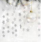 Silver Stars Paper Garland DECORATIONS Pretty UR Party
