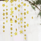 Gold Stars Paper Garland DECORATIONS Pretty UR Party