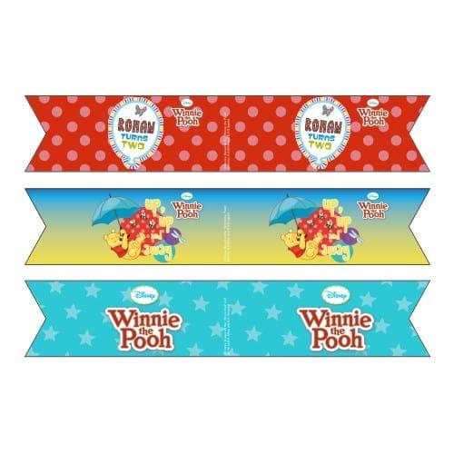 Winnie The Pooh Drink Straws THEME PARTIES Pretty UR Party Default Title