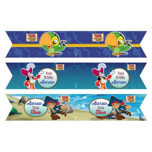 Captain Jake and the Neverland Drink Straws THEME PARTIES Pretty UR Party With Name