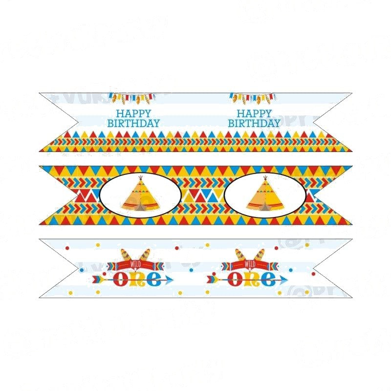 Wild One Theme Drink Straws