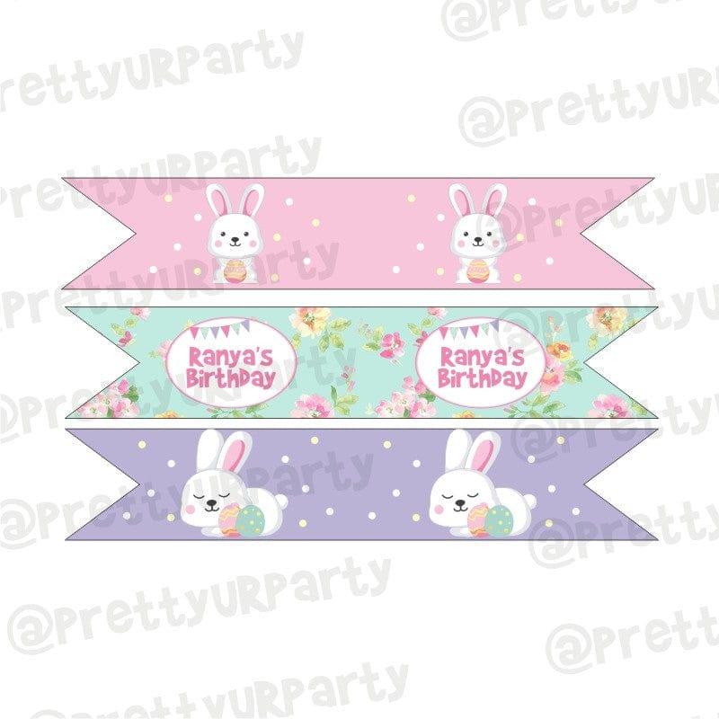 Some Bunny is One Theme Drink Straws ALL PARTY SUPPLIES Pretty UR Party
