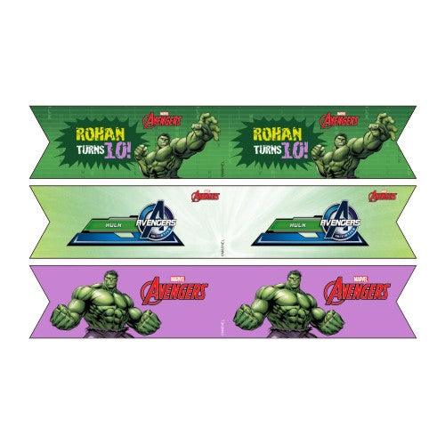 Captain Americak Drink Straws THEME PARTIES Pretty UR Party